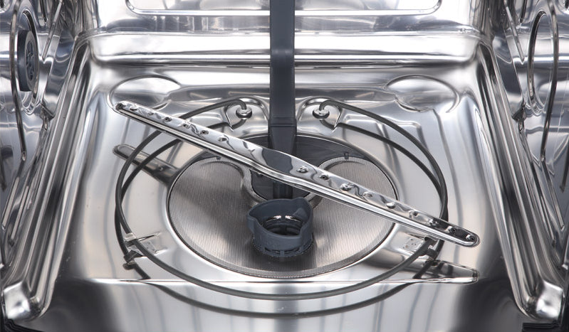 Lave-vaisselle encastrable 24 po. 52 dBA Inox à cuve hybride