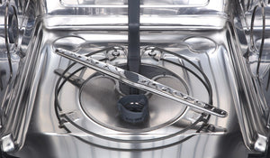 Lave-vaisselle encastrable 24 po. 52 dBA Inox à cuve hybride
