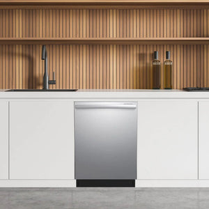 Lave-vaisselle encastrable 24 po. 45 dBA Inox avec capteurs intelligents