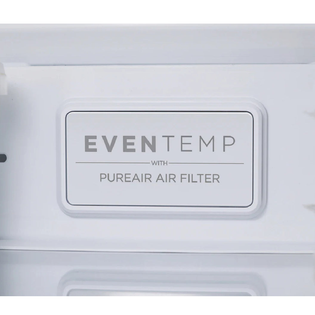 Réfrigérateur à porte française 30 po, 20 pi³, 3 portes, Inox avec distributeur d'eau et machine à glaçons