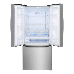 Réfrigérateur portes françaises Inox 30po