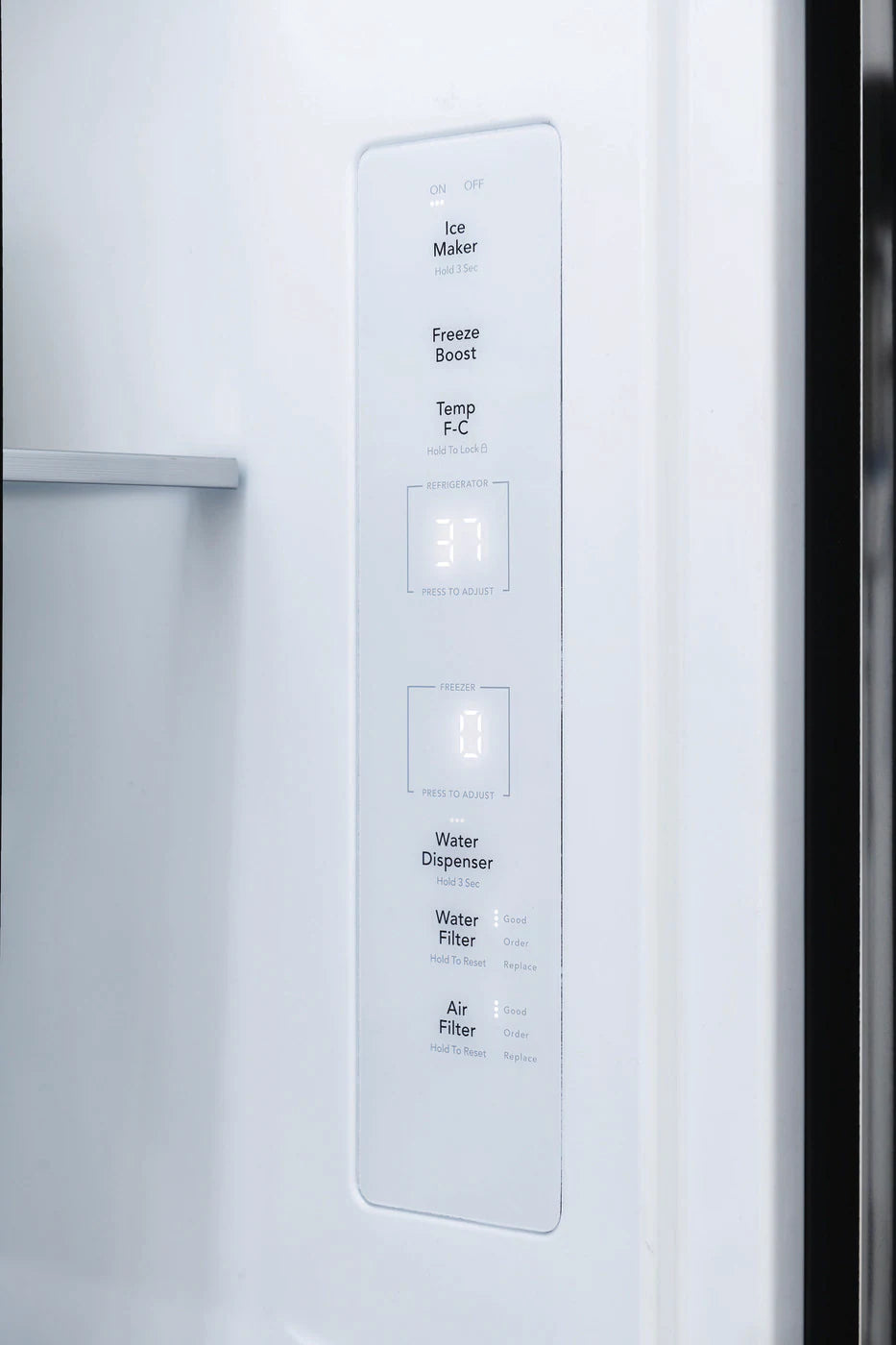 Réfrigérateur portes françaises Inox 30po