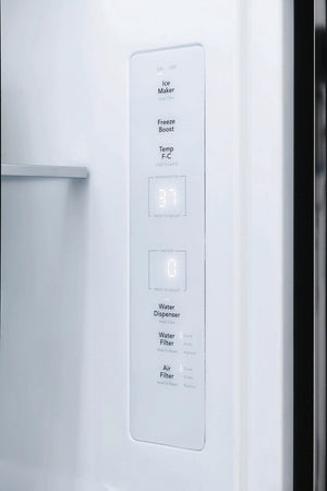 Réfrigérateur portes françaises Inox 30po