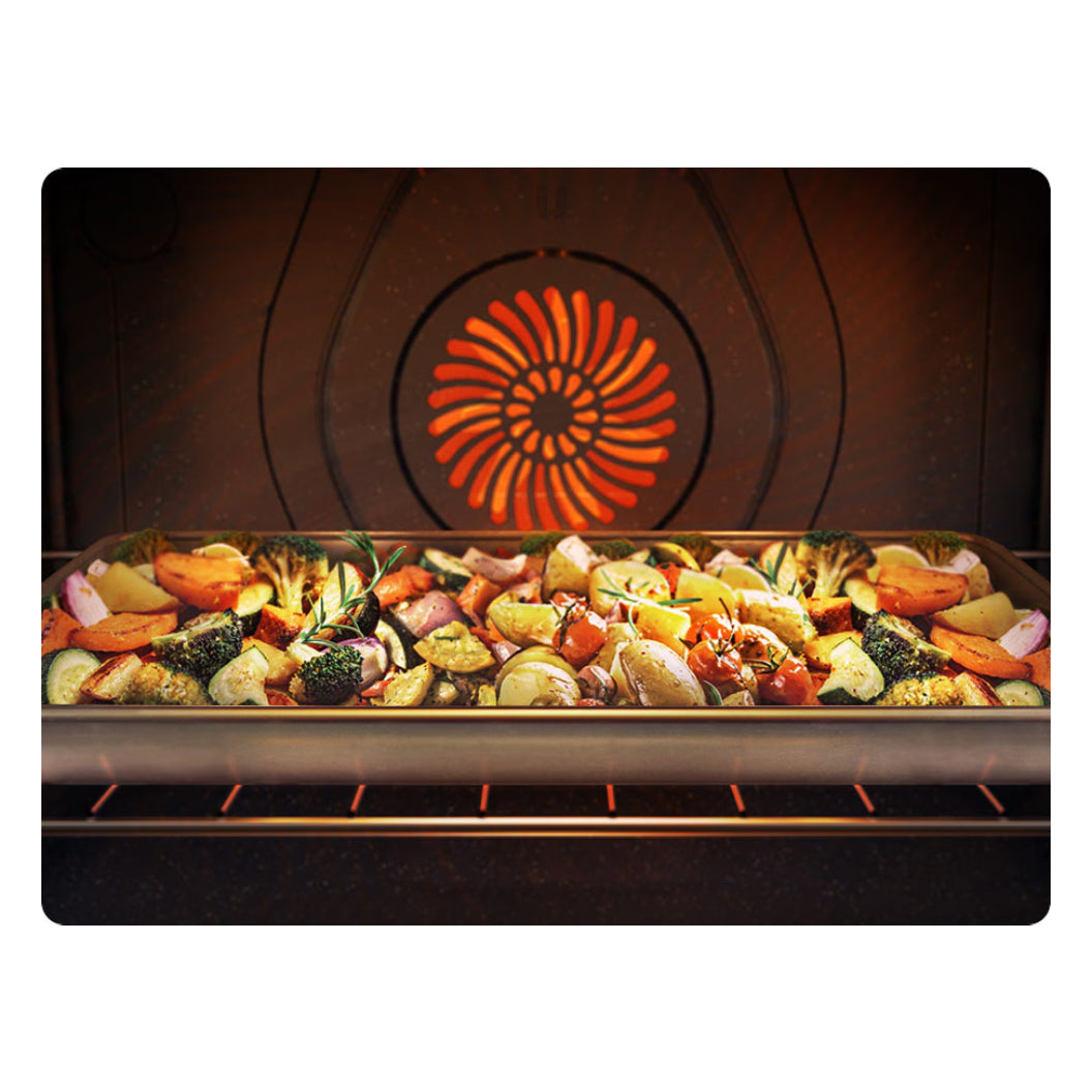Cuisinière à induction encastrable 30 po 6,3 pi³ Inox - Air Fry, brûleur de 4300 W