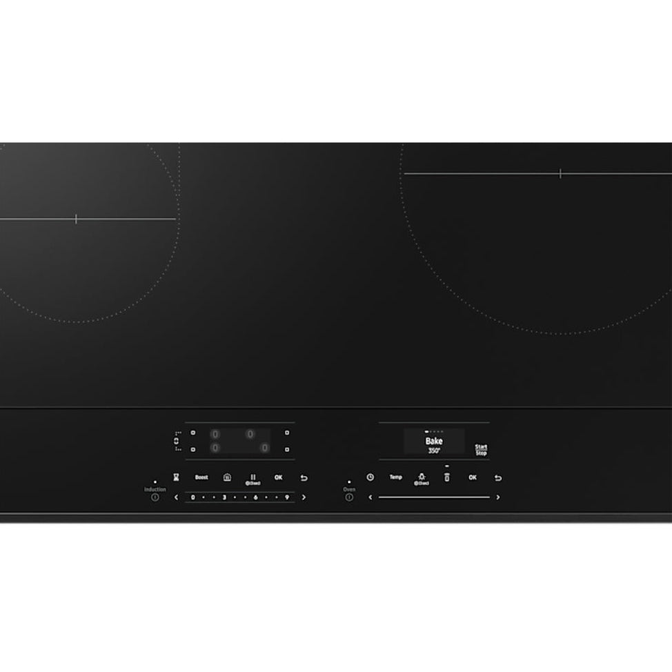 Cuisinière à induction encastrable 30 po, 6,3 pi³ Inox avec Air Fry et Air Sous Vide