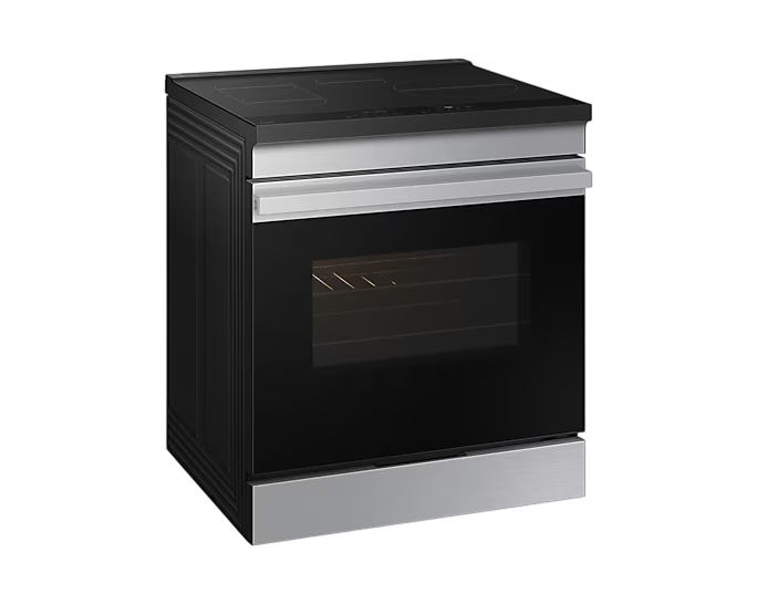 Cuisinière à induction inox encastrable