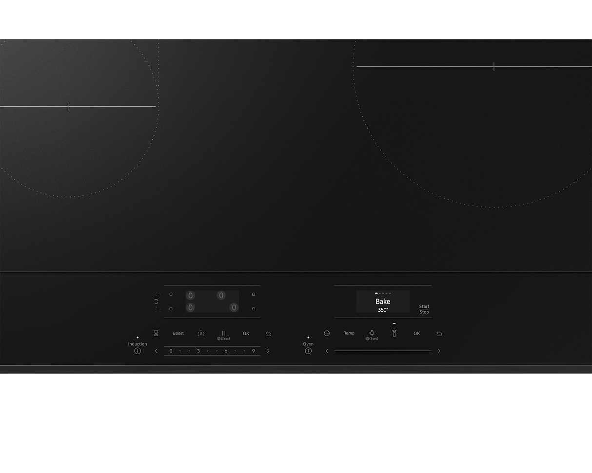 Cuisinière à induction inox encastrable