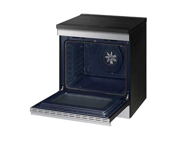 Cuisinière à induction inox encastrable