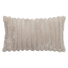 Coussin 12 x 20 po en fausse fourrure - Raya