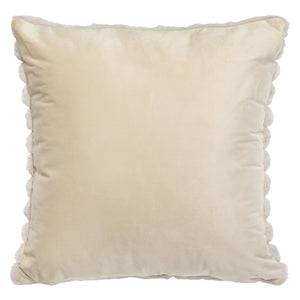 Coussin 18 x 18 po en fausse fourrure - Raya