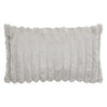 Coussin 12 x 20 po en fausse fourrure - Raya