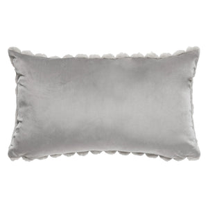 Coussin 12 x 20 po en fausse fourrure - Raya