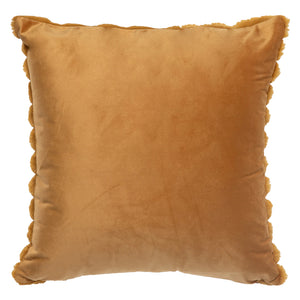 Coussin 18 x 18 po en fausse fourrure - Raya