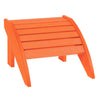Repose-pieds extérieur en plastique recyclé - Classique F01