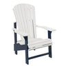 Chaise extérieure en plastique recyclé - Adirondack Verticale C03