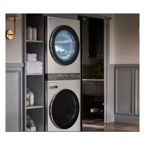 Tour de lavage frontale Intelligence intégrée 5.0 pi³ / 7.4 pi³ inox - AI DD™ & TurboWash™ 360