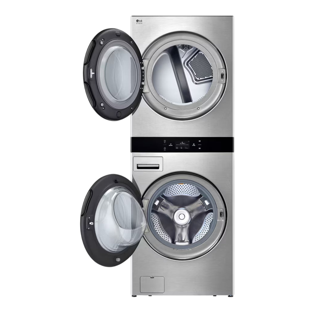 Tour de lavage frontale Intelligence intégrée inox 5.0 pi³ / 7.4 pi³