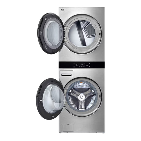 Tour de lavage frontale Intelligence intégrée inox 5.0 pi³ / 7.4 pi³