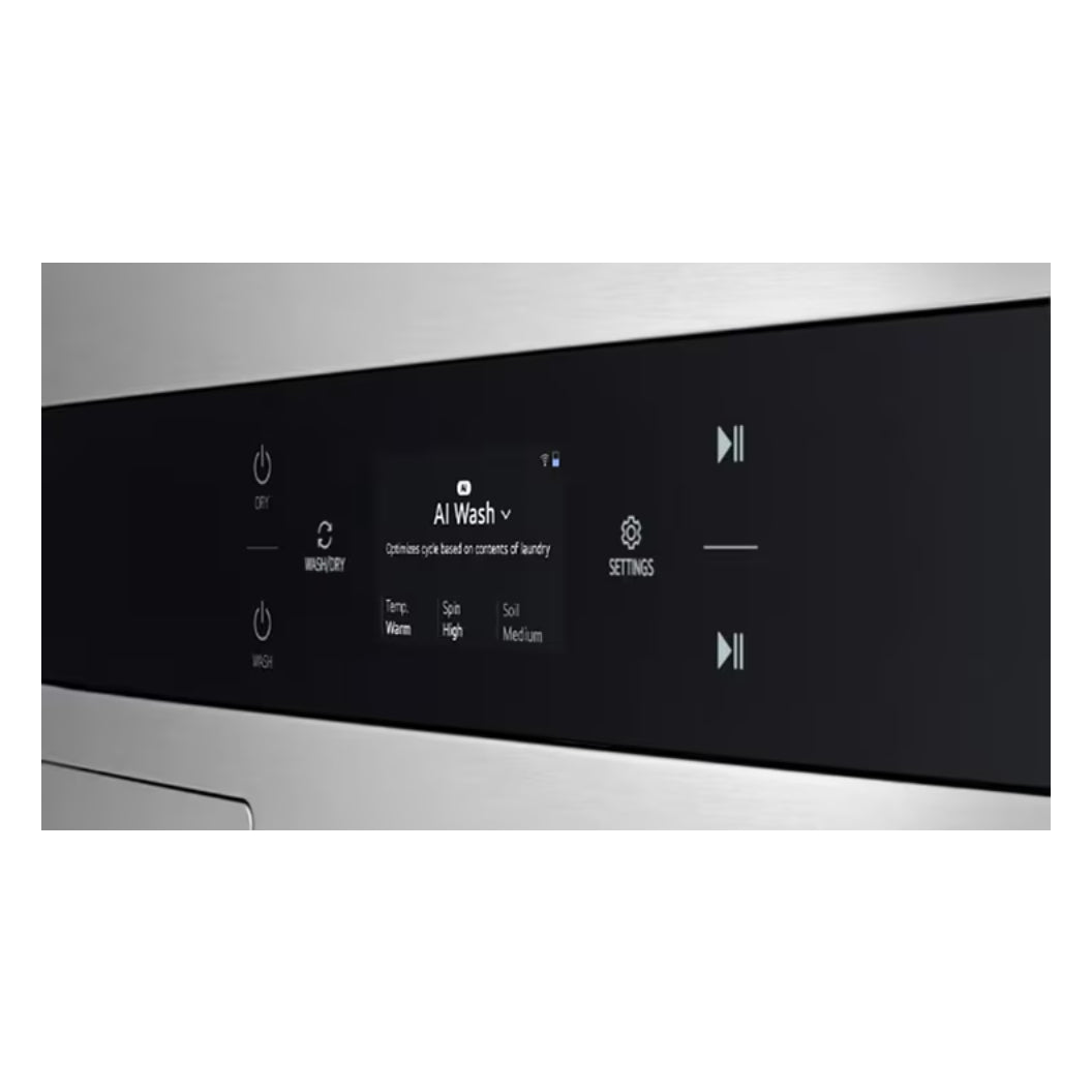 Tour de lavage frontale Intelligence intégrée 5.0 pi³ / 7.4 pi³ inox - AI DD™ & TurboWash™ 360