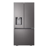 Réfrigérateur porte française 33 po, 24,5 pi³ 3 portes avec distributeur externe Slim SpacePlus™