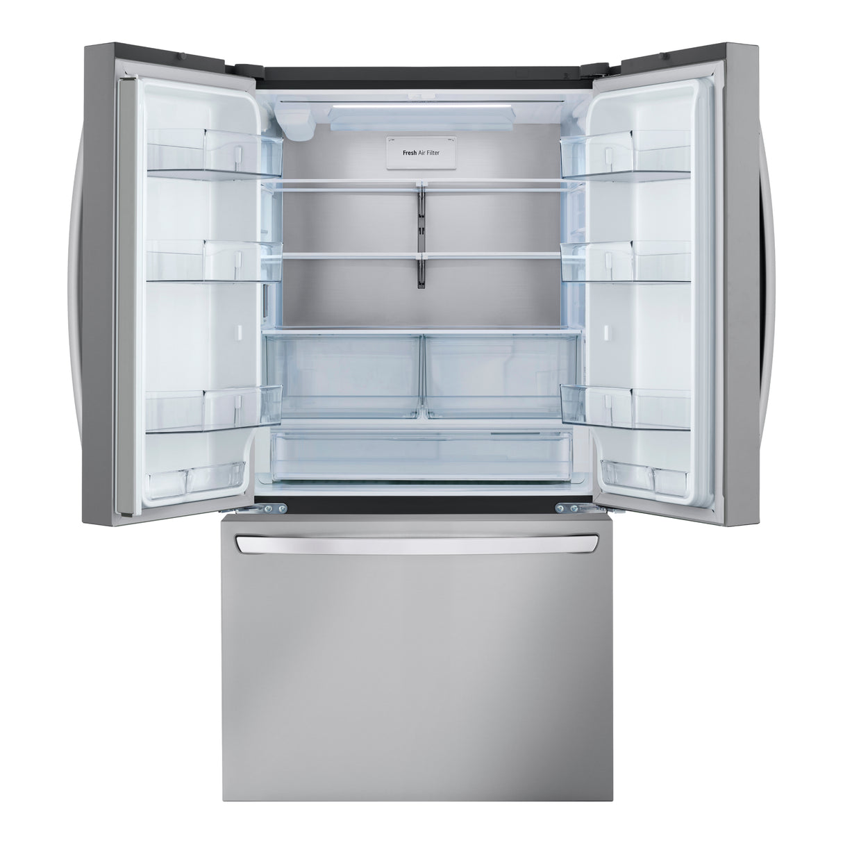 Réfrigérateur portes françaises Inox 36po
