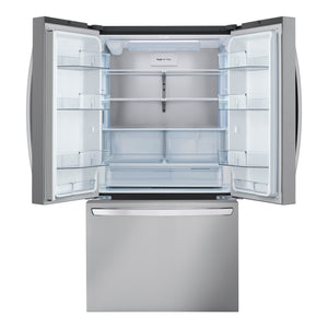 Réfrigérateur portes françaises Inox 36po