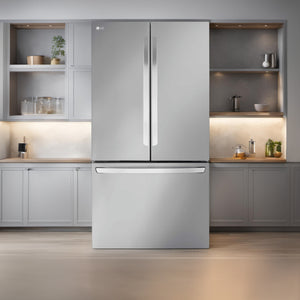 Réfrigérateur portes françaises Inox 36po