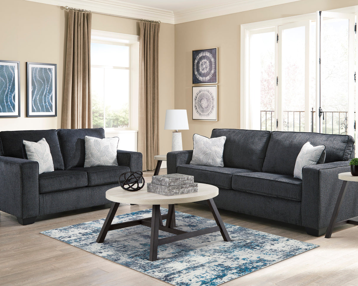 Sofa en tissu avec coussins - Altari