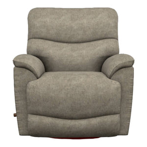 Fauteuil en tissu gris berçant et inclinable - Trouper