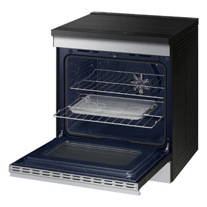 Cuisinière encastrable à induction 30 po 6,3 pi³ Inox Air Fry et IA