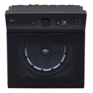 Laveuse à chargement par le haut 27 po, 6,1 pi³ Noir avec TurboWash3D™, de grande capacité