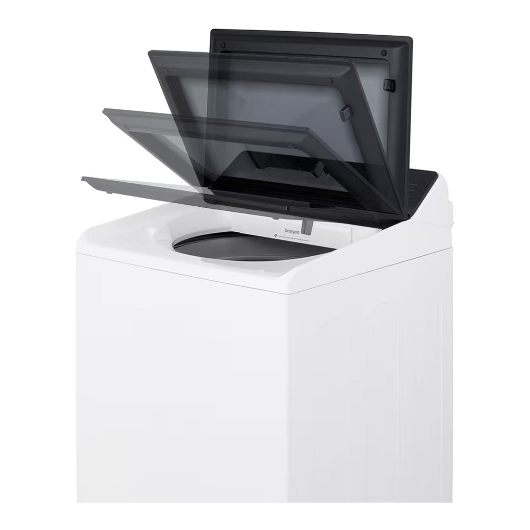 Laveuse à chargement par le haut 27 po 6,1 pi³ blanche Méga capacité - TurboWash3D™