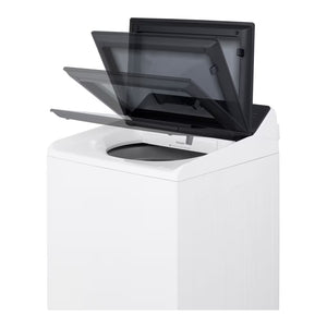 Laveuse à chargement par le haut 27 po 6,1 pi³ blanche Méga capacité - TurboWash3D™