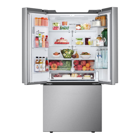 Réfrigérateur portes françaises Inox 33po