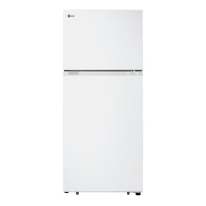 Réfrigérateur congélateur supérieur Blanc 28po