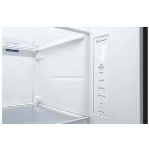 Réfrigérateur côte à côte profondeur comptoir 36 po, 22,5 pi³ Inox avec distributeur d'eau et glaçons