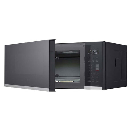 Micro-ondes profil bas avec hotte intégrée 30 po, 1,3 pi³ Noir avec intelligence artificielle