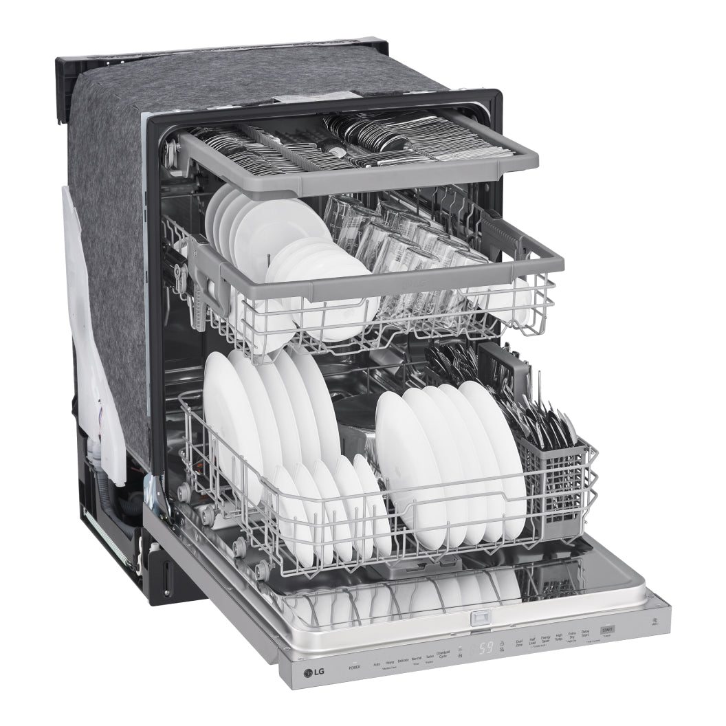 Lave-vaisselle encastrable 24 po. 48 dBA avec QuadWash™ & Dynamic Dry™ - LDPN454