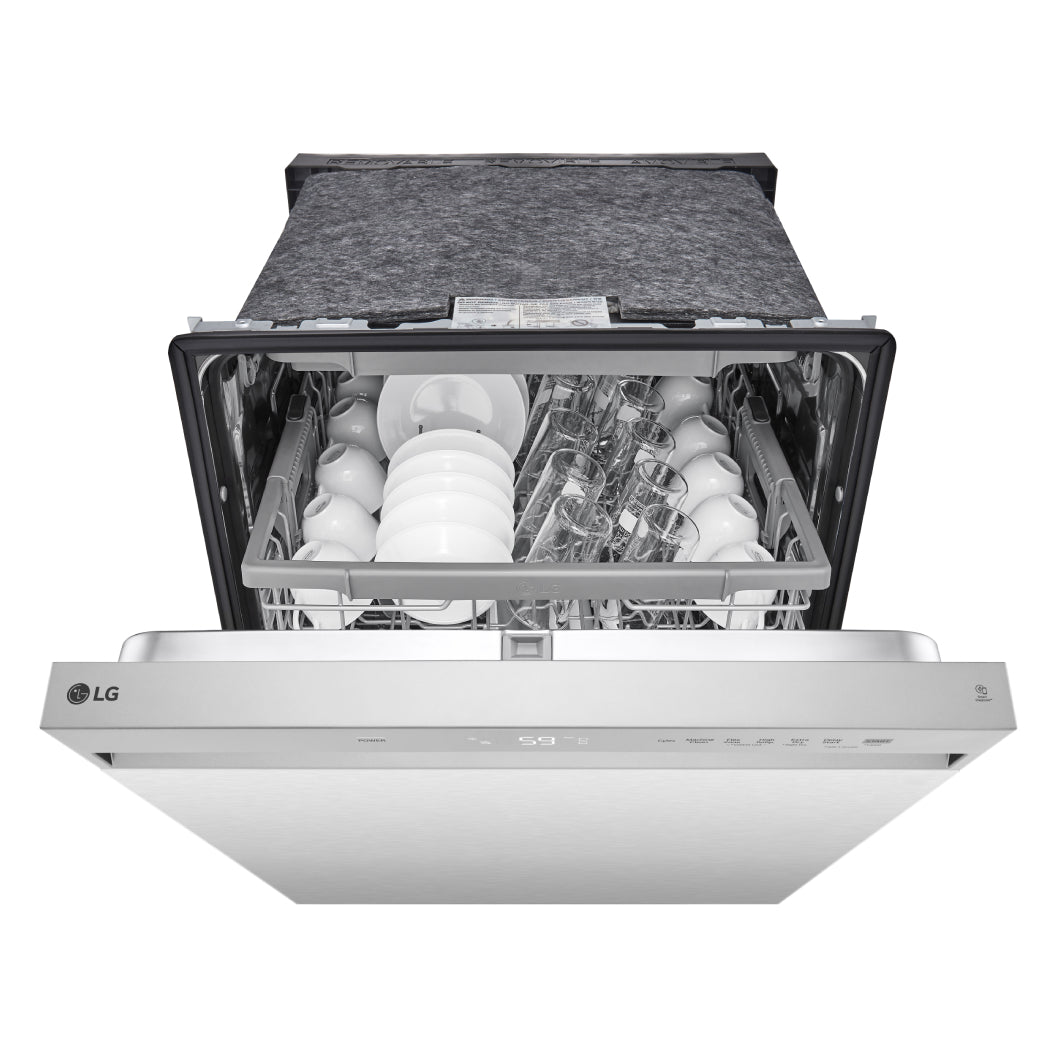 Lave-vaisselle encastrable 24 po. 50 dBA Inox avec QuadWash™ & Dynamic Dry™