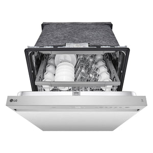 Lave-vaisselle encastrable 24 po. 50 dBA Inox avec QuadWash™ & Dynamic Dry™