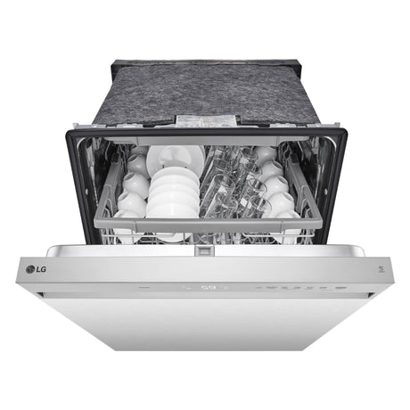 Lave-vaisselle encastrable 24 po. 50 dBA Inox avec QuadWash™ & Dynamic Dry™