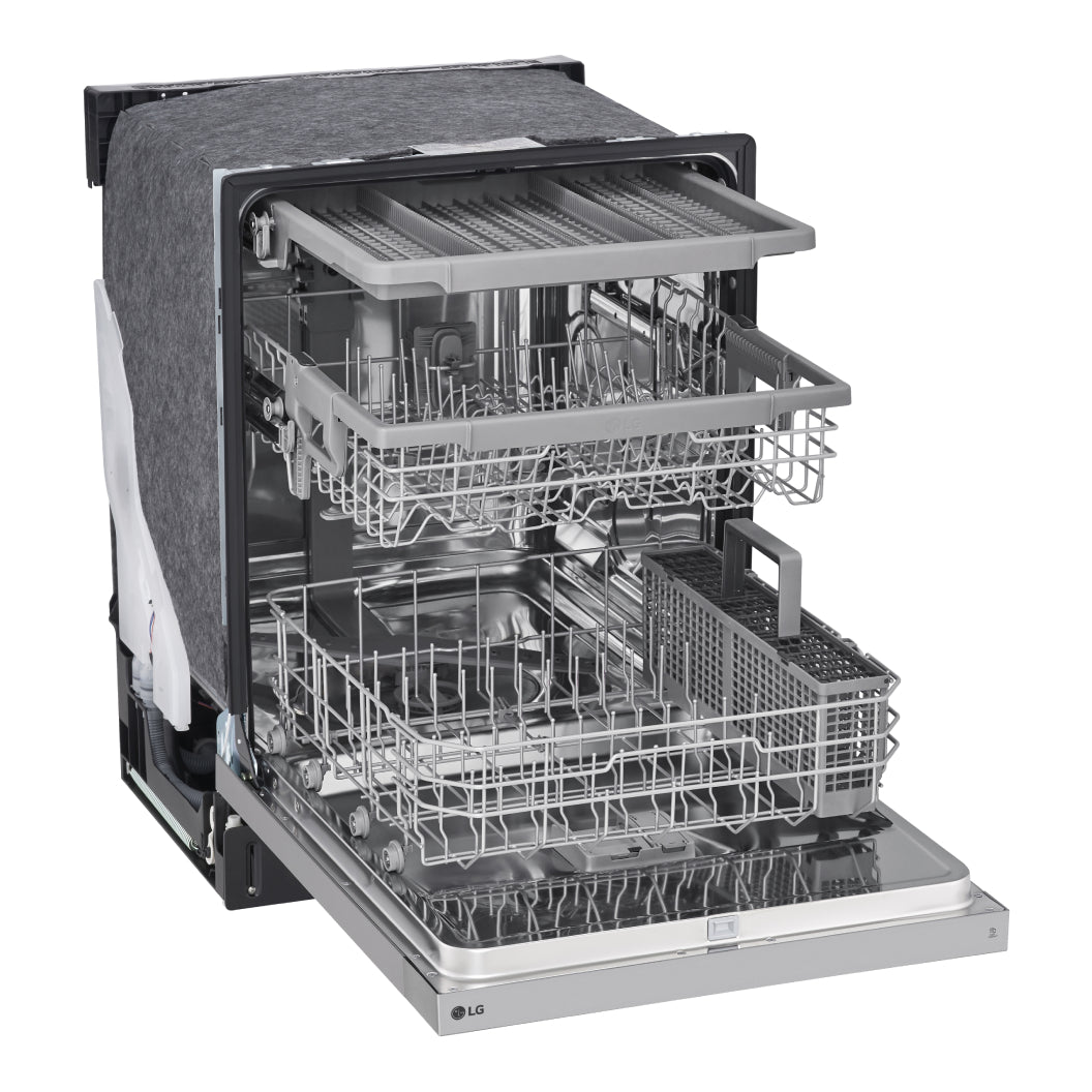 Lave-vaisselle encastrable 24 po. 50 dBA Inox avec QuadWash™ & Dynamic Dry™