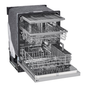 Lave-vaisselle encastrable 24 po. 50 dBA Inox avec QuadWash™ & Dynamic Dry™