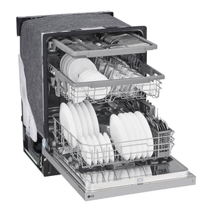 Lave-vaisselle encastrable 24 po. 50 dBA Inox avec QuadWash™ & Dynamic Dry™