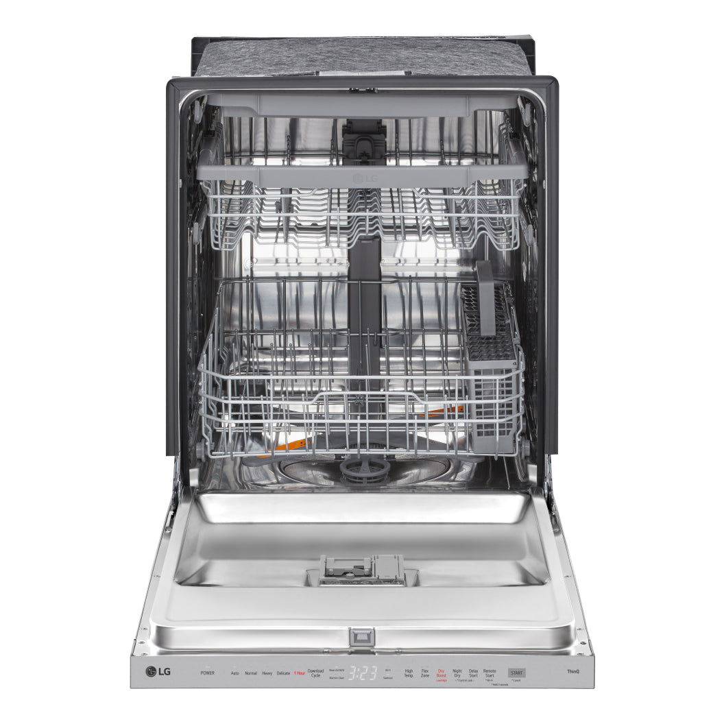 Lave-vaisselle intelligent encastrable 24 po. 46 dBA Inox avec QuadWash™ Pro & Dynamic Dry™