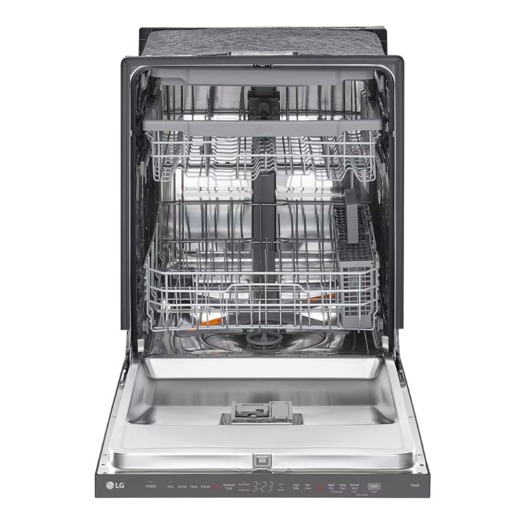 Lave-vaisselle intelligent encastrable 24 po 46 dBA Inox noir - Quadwashᴹᶜ