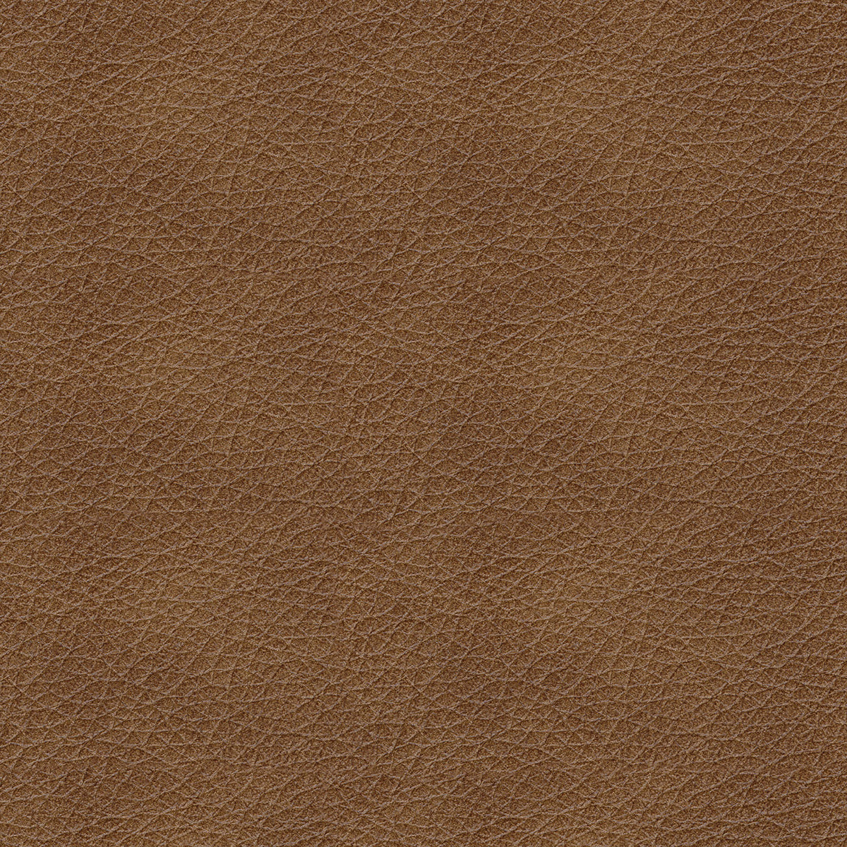 Sofa en cuir brun caramel - Bolsena