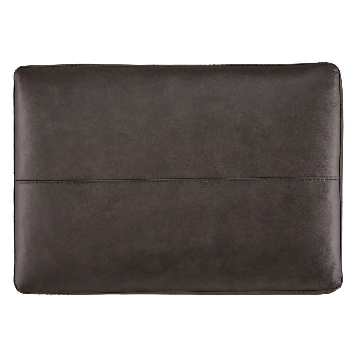 Ottoman en cuir noir - Belziani
