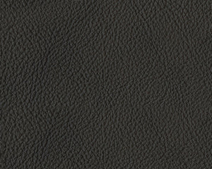 Fauteuil en cuir noir surdimensionné - Luigi