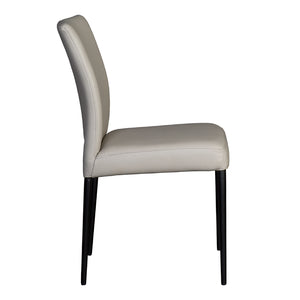 Chaise de salle à manger en cuir - Margot